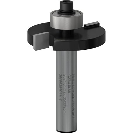 Bosch 1x Fraise à rainurer pour défonceuse PRO (pour Bois résineux