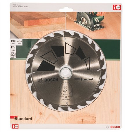 Bosch 1x Lame de Scie Circulaire Standard (pour Bois