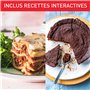 Tefal Ingenio Lot de 7 ustensiles de cuisine, Poêles, Casserole et couvercle hermétique, Éplucheur, Couteau d'office, Poignée am
