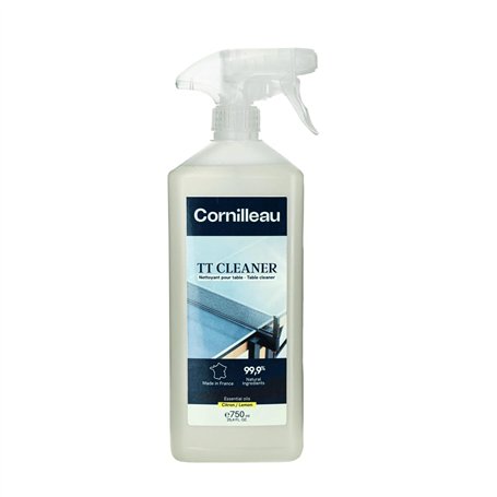 CORNILLEAU - Nettoyant Table de Ping Pong TT Cleaner – Spray Régénérant 750 mL
