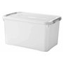 CURVER Boîte de Rangement Handy Plus 65L - Boîte de Rangement Multifonction 100% Recyclé - Pour Chambre