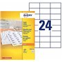 AVERY - Boite de 2400 étiquettes autocollantes multi-usages