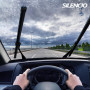 VALEO Silencio Essuie-glace - VF922 - Kit de Balais d'Essuie-glace Plat 600 mm / 475 mm d'Origine de Haute performance, Visibili