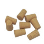 100 bouchons coniques en liège naturel colmaté - Hauteur 33 mm X Ø haut 23 mm X Ø bas 18 mm