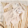 DODO D'AMOUR - Duo Doudou de Séparation - Lapin - 053051 - Beige - Enfant - Parent - Cadeau Naissance - Peluche - Bébé - Doux - 