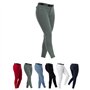 Riding World Pantalon d'équitation pour femme et enfant Alexandrie | Pantalon d'équitation avec genoux en tissu | avec poches av