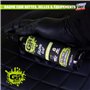 GS27 - Baume Cuir Moto - Bottes, Selle et Équipements - Nettoie et Nourrit - Film Imperméabilisant - 250ml