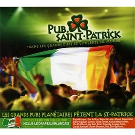 Album Pub Saint Patrick + Drapeau Irlandais Offert KMCD 533