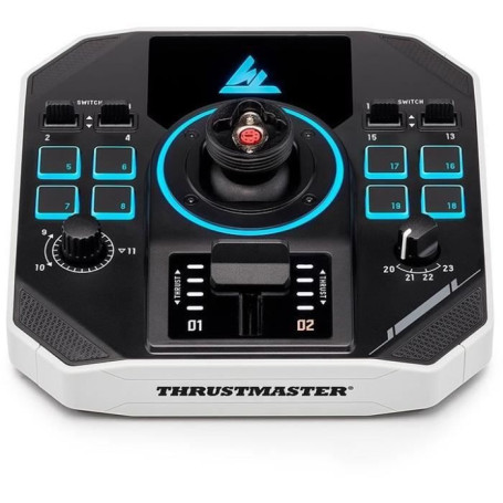 Joystick spatial - THRUSTMASTER - Sol-R 2 HOSAS Space Sim Duo - Ambidextre - 88 boutons - Technologie H.E.A.R.T. 16 bits