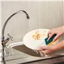 Spontex - Gratte-Eponge Eclats Minéraux - Vaisselle Grattantes Vertes Avec Minéraux De Silice - 1 X 4 Éponges