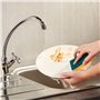 SPONTEX - Gratte-Eponge Stop-Graisse - 12 pack de 2 éponges grattantes vertes protection anti-graisse - 24 éponges