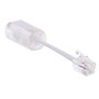DragonTrading® Démêlant téléphonique - Rotation prolongée - Blanc - Démêlant cordon téléphonique