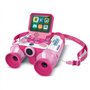 VTech - Genius XL Jumelles Vidéo Interactives - Paire de Jumelles Enfant 10x21 Rose avec Écran Couleur