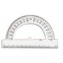 JPC Créations 957145 Rapporteur 180° 12 cm Transparent