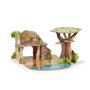 Papo - Mini Savane Environnement Display, Monde des Animaux Sauvages Multicolore pour Enfants dès 3 Ans - Exploration de la Biod