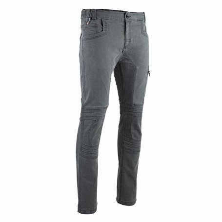 LMA-LEBEURRE LMA00636 Jean Denim Stretch FACOM Rider Gris Taille 48-FXWW1002E-48