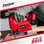 Energizer - Scie Sauteuse Sans Fil 20Volts – 2300 OPM, Coupe Bois 80mm/Métal 6mm – Inclus 2 Batteries 20V 2AH + Chargeur - Rapid
