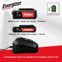 Energizer - Scie Sauteuse Sans Fil 20Volts – 2300 OPM, Coupe Bois 80mm/Métal 6mm – Inclus 2 Batteries 20V 2AH + Chargeur - Rapid