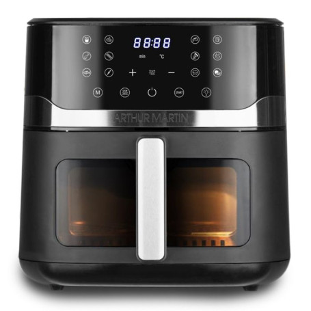 Friteuse sans huile ARTHUR MARTIN - Airfryer AMPAF1800 - Capacité 10L - 10 programmes de cuisson - 1800W
