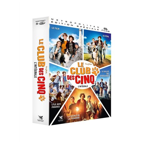 Coffret Le Club des Cinq – L’intégral - 1 A 5 - DVD