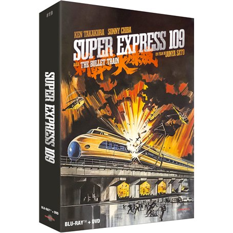 Super Express 109 A.K.A- The Bullet train Édition Prestige Limitée [Combo Blu-Ray+DVD+Memorabilia] [Édition Prestige limitée - B