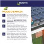 Membrane d'étanchéité - BOSTIK - Waterstop - Réparation fuites - Pot 1 kg - Gris