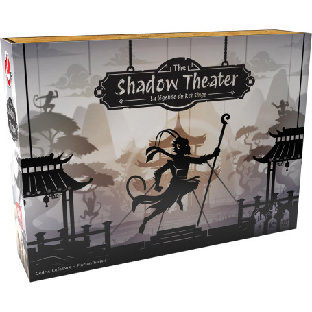 Asmodee - Space Cowboys - The Shadow Theater - Jeux de société - Jeu de Plateau - Jeu de Pose d'ouvriers - A partir de 10 Ans -