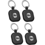 Pack de 4 Smart Trackers d'objet iOS Bluetooth® Track&Find Format porte-clés Noir Force Play