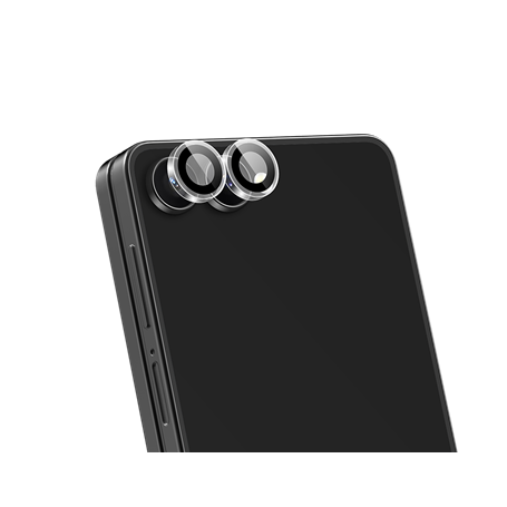 Protège lentilles Samsung Galaxy Z Flip 7 x2 Verre trempé Transparent + Garantie à vie - Certifié GRS Force Glass