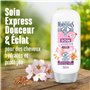 Le Petit Marseillais | Soin Express 1 Min Douceur & Éclat Amande & Lin Bio (flacon de 200 ml) – Après-shampooing pour cheveux lo