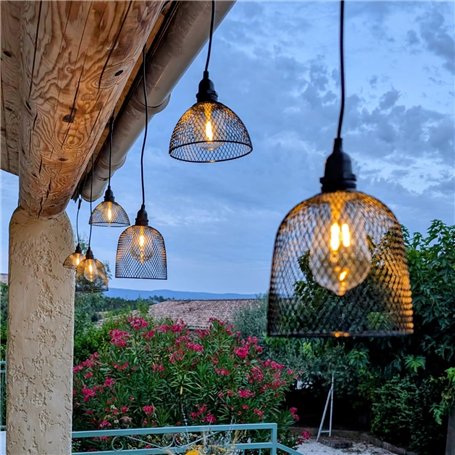 LEALIGHT blachere illumination Guirlande Guinguette Abat‑Jour LED 2