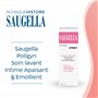 Saugella - Poligyn - Soin lavant intime - Ménopause - Soulage les désagréments et démangeaisons intimes - Lot de 3x250ml