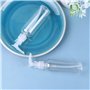 PRETYZOOM 4 Pcs 100 ML Rechargeable en Plastique Pompe Distributeur Bouteilles pour Lotion de Shampooing Conteneurs Ronde Pompe 