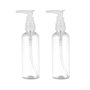 PRETYZOOM 4 Pcs 100 ML Rechargeable en Plastique Pompe Distributeur Bouteilles pour Lotion de Shampooing Conteneurs Ronde Pompe 