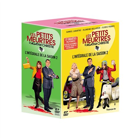 COFFRET LES PETITS MEURTRES D'AGATHA CHRISTIE - L'INTEGRALE DE LA SAISON 2 - DVD