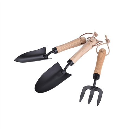 LAGUIOLE - Set de 3 Outils de Jardinage avec Boîte de Rangement