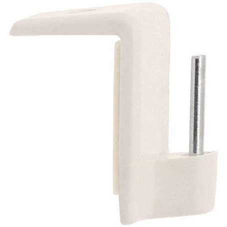 MadeInNature Lot de 4 Supports Tringle spéciale fenêtre PVC