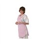 Hurry Jump Tablier chasuble Tablier de travail Femme Tablier nettoyage uniforme de travail sante hotellerie ROSE LIS ROSE