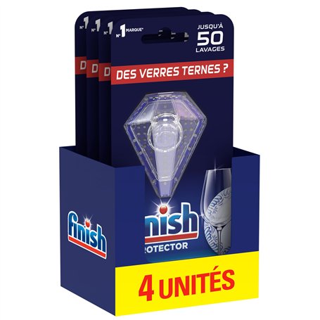 Finish Protector - Protection Des Verres Et De La Vaisselle - Produit Lave Vaisselle - Complement Pastille Lave Vaisselle - Lot