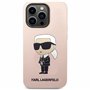 Karl Lagerfeld KLHMP14LSNIKBCP Coque Rigide en Silicone pour iPhone 14 Pro 6,1"