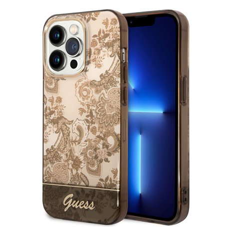 Guess GUHCP14XHGPLHC Coque Rigide pour iPhone 14 Pro Max 6