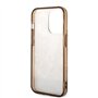 Guess GUHCP14XHGPLHC Coque Rigide pour iPhone 14 Pro Max 6, 7" Ochre Porcelain Collection Noir