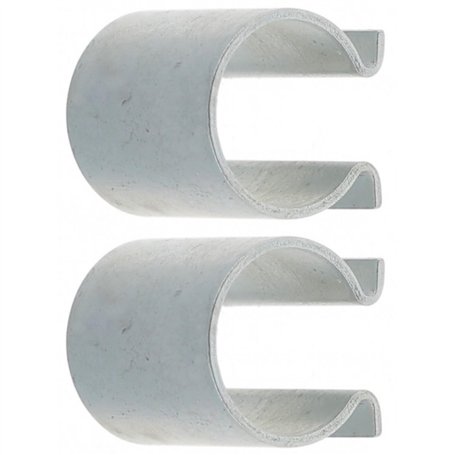 cyclingcolors 2x Clip d'accroche de toile de store pour tube Ø10mm extérieur Accessoire Volet roulant Maintien Fenêtre Baie vitr