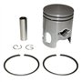 cyclingcolors piston segment cylindre moto cyclomoteur scooter mobylette compatible avec MBK niro ovetto Yamaha Aerox Neos Malag