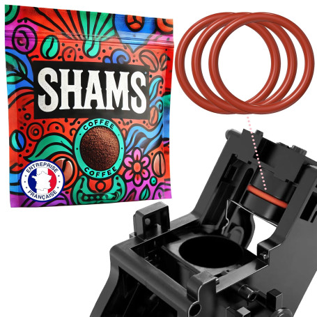 3 Joint TORIQUE D'ÉTANCHÉITÉ Remplacement UNITÉ D'INFUSION Groupe D'INFUSION | Compatible avec Les Machine A CAFÉ Philips SAECO