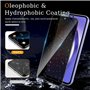 AILIKA Protection avancée pour Compatible avec iPhone 16E – Verres trempés anti-espion 30° | Kit complet avec accessoires