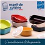 ESPRIT DE CUISINE - Plat À Four Poisson En Céramique - Cuisson Homogène - Émail Résistant Aux Rayures - Facile À Nettoyer - Made