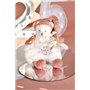 DOUDOU ET COMPAGNIE - Ours Rose Cape Édition 25 Ans – Doudou Peluche Bébé Ultra Doux avec Boîte Cadeau pour Offrir – Idée Cadeau