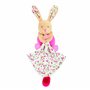 BABY NAT' - Pantin PM avec Doudou Lapin POUPI Rose- BN6036