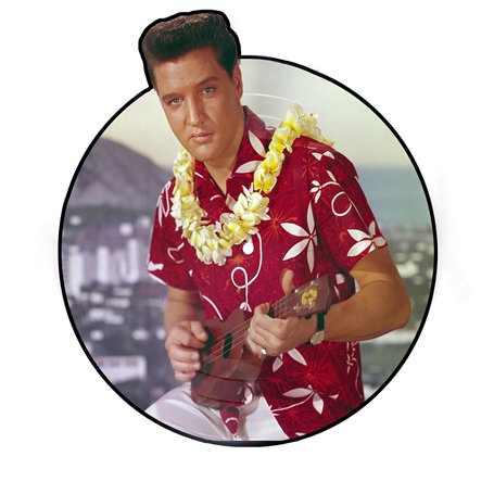 Blue Hawaii Picture-Disc Découpé